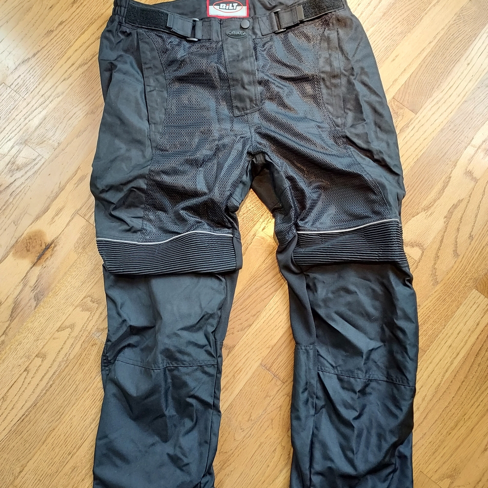 Men's Black Motorcycle Riding Pants